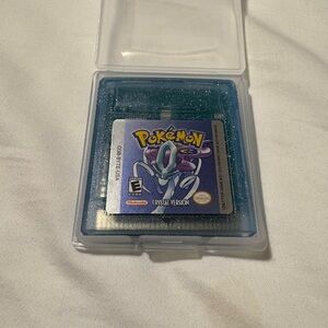 Pokemon Crystal Version Game Cartridge